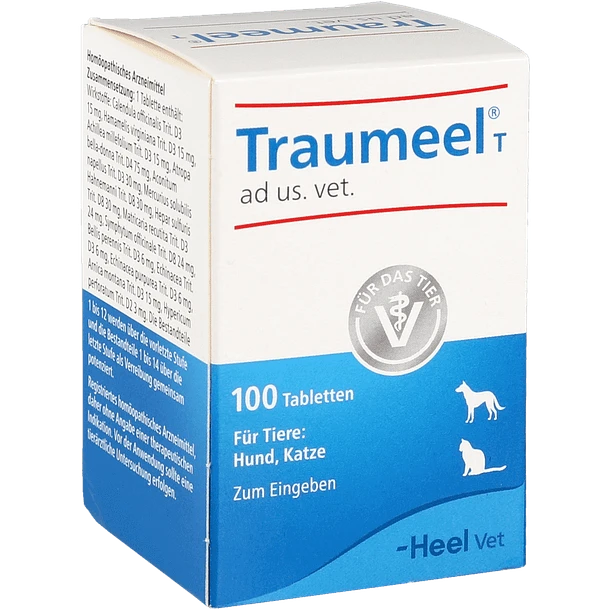 Traumeel Vet 100 tabletas