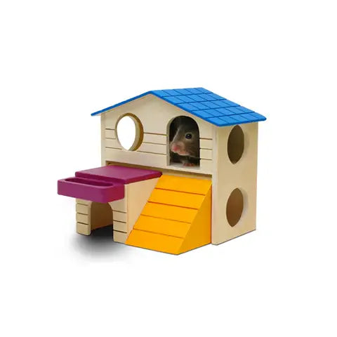 LW CASA DE JUEGO MADERA LARGE - HAMSTER