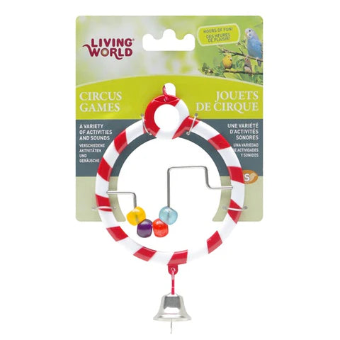LW JUGUETE PARA AVES CON ESPEJO/ABACO RO
