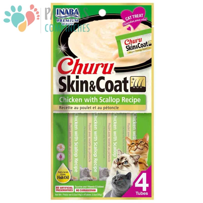 CHURU SKIN CAT CHICKEN SCALLOP