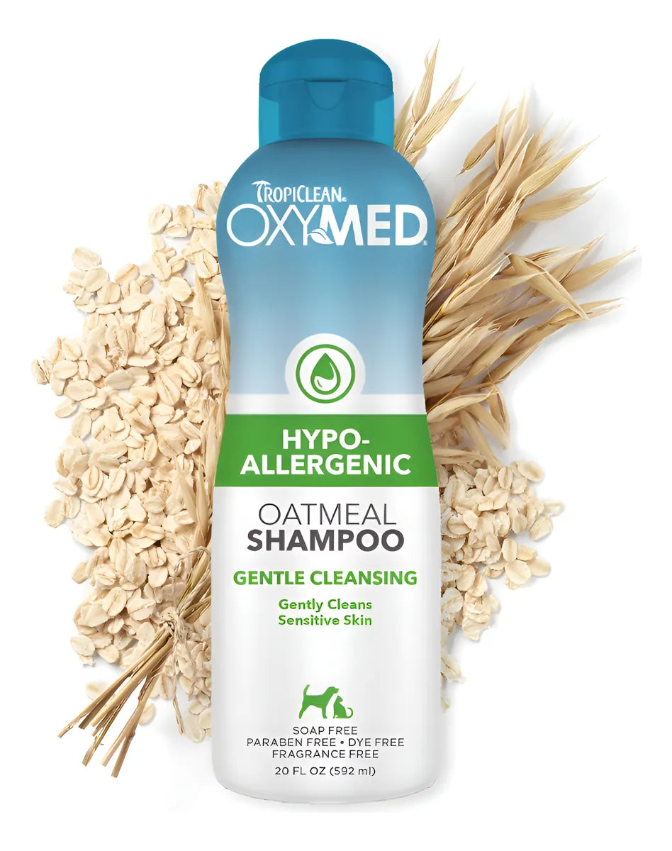 Oxymed Shampoo Hipoalergénico Para Perros 592ml Avena