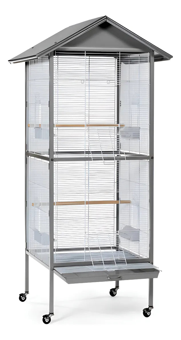 JAULA PARA AVES 78 X 74,5 X 166 CM A25