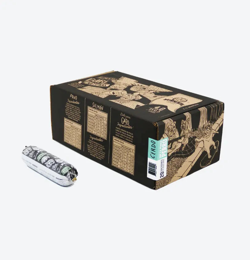 BARF Dieta de Cerdo para Perros 4Kg