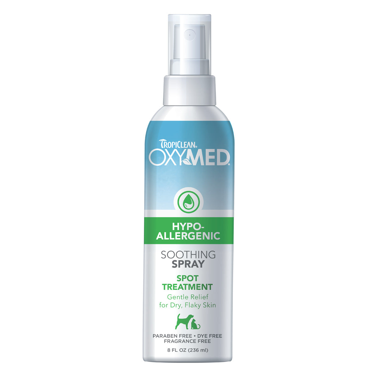 TROPICLEAN OXYMEDD SPRAY ANTI PICAZON 236ML