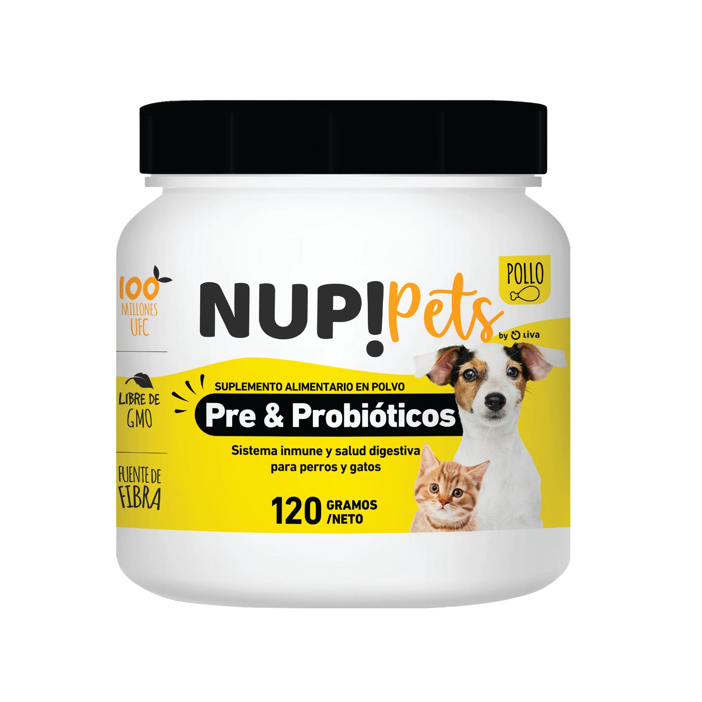 NUP!PETS PRE Y PROBIÓTICOS PERROS Y GATOS
