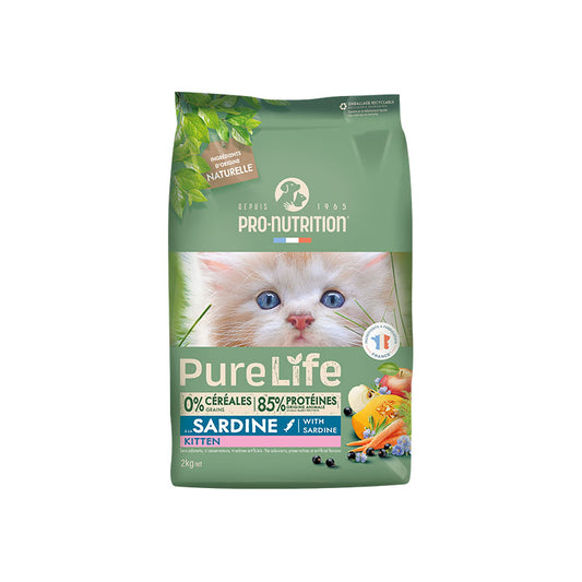 Pure Life Kitten with Sardine 2Kg (con descto por fecha corta: 14-06-2025)