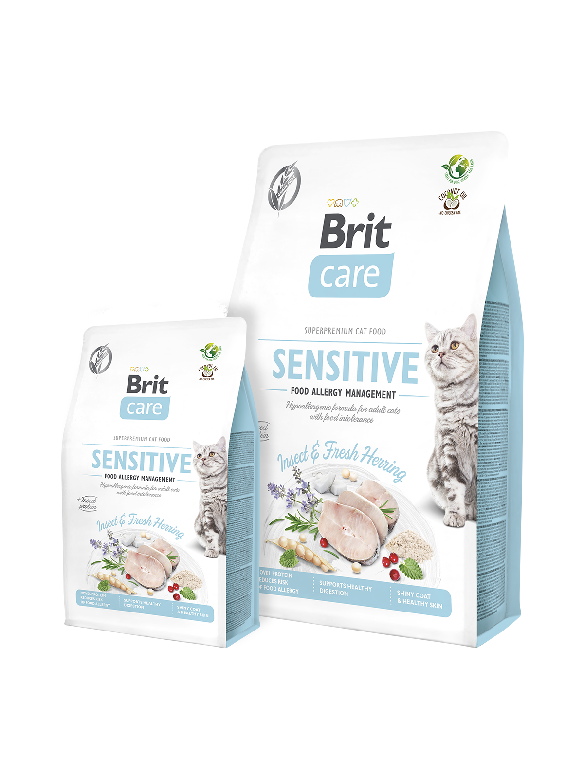 BRIT CARE CAT GF STERILIZED SENSITIVE
