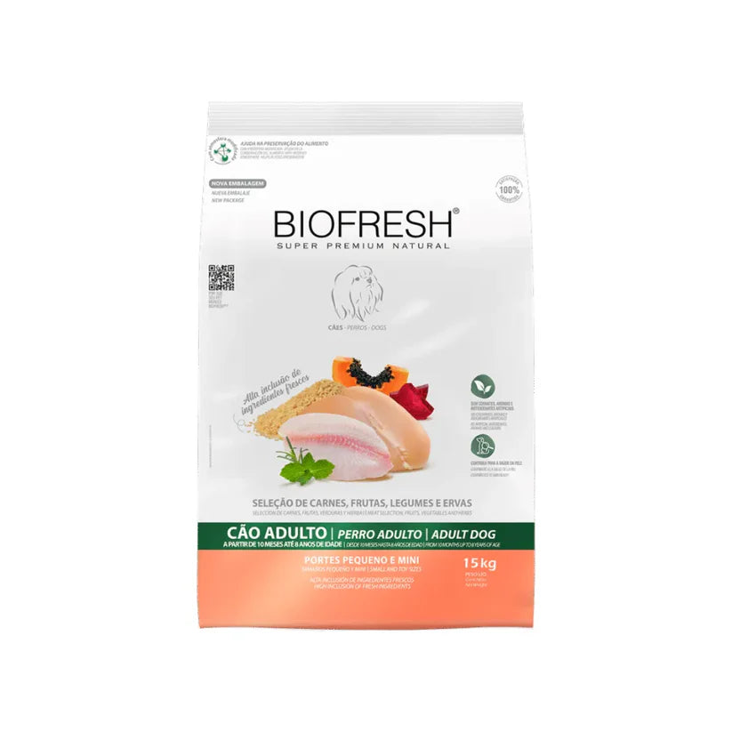 BIOFRESH PERRO ADULTO RAZA PEQUEÑA 10.1 KG
