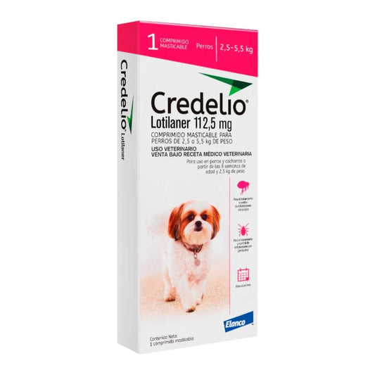 Credelio 2.5 - 5.5kg 1 Comprimido