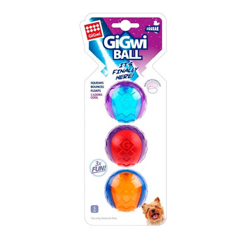 GIGWI BALL SMALL SIZE DISPLAY