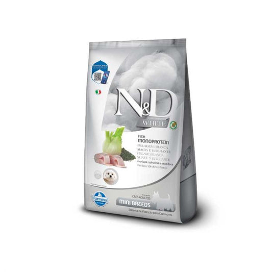N&D White Monoprotein para Perros Razas Pequeñas 2 Kg