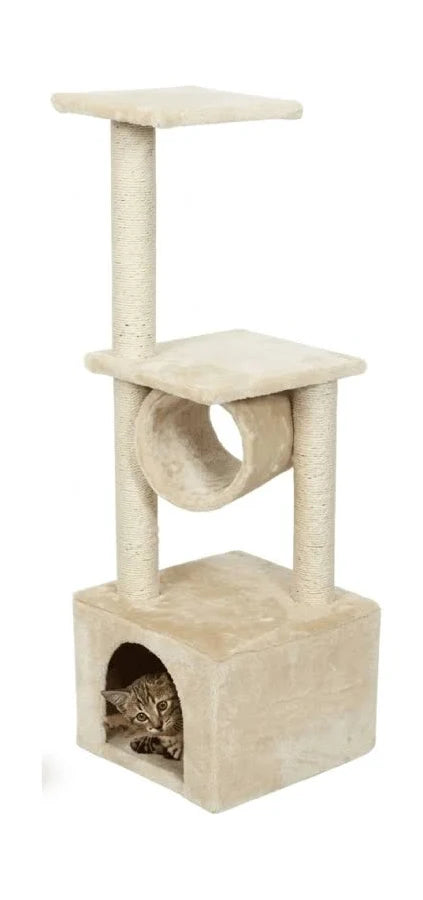 RASCADOR TIPO ARBOL KF8005BB BEIGE