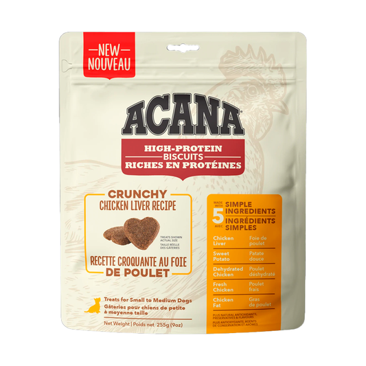 Acana Crunchy Biscuit Chicken Liver Recipe