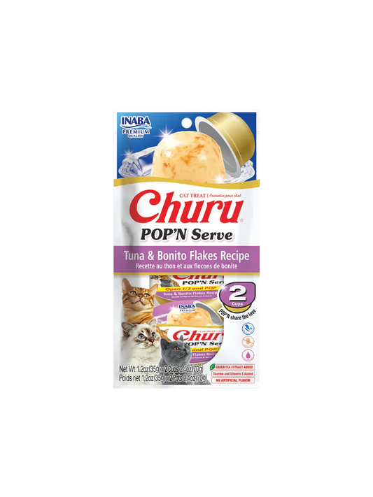 CHURU POP'N SERVE TUNA/BONITO 2 PZ 35 GR