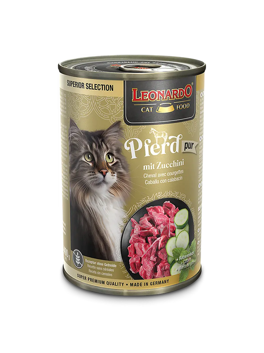 Leonardo Lata Caballo con Calabacín 400g