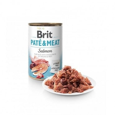 BRIT CARE PATÉ & MEAT SALMÓN