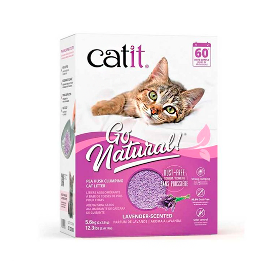 Catit Go Natural Arena Biodegradable Lavanda 5.6kg