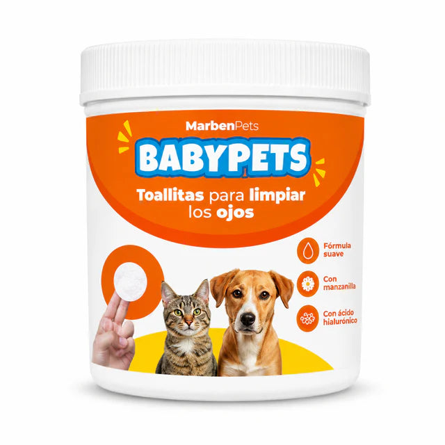 MARBEN BABY PETS TOALLITAS PARA LOS OJOS 100 UNI.