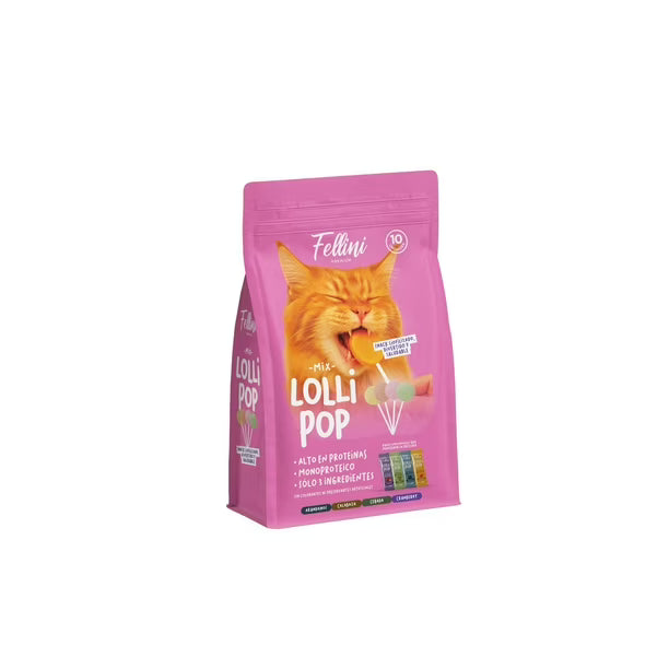 FILLINI SNACK LOLLIPOP MIX 10 UN