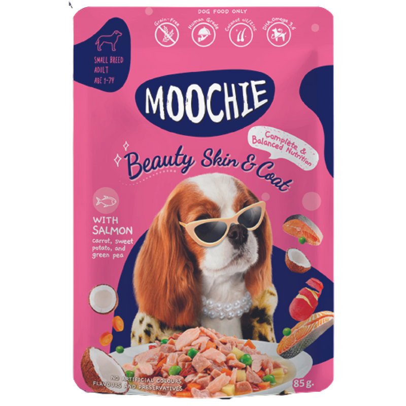 Moochie Beauty Skin & Coat Perro Sobre