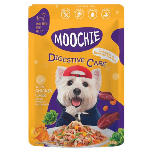 Moochie Digestive Care Perro Sobre