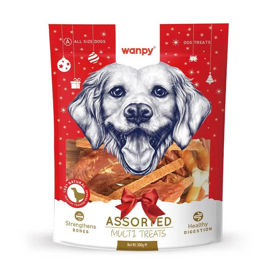 Wanpy Assorted Multi Treats para Perros 300gr.