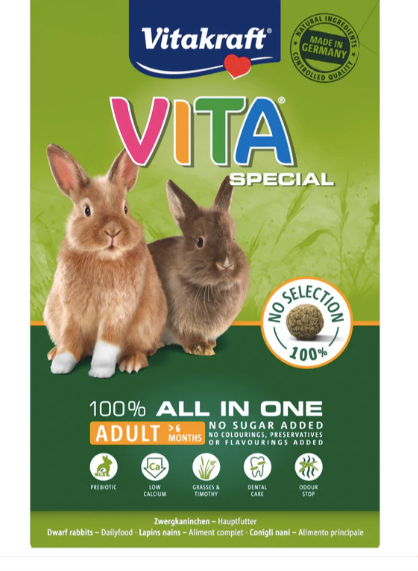 VITAKRAFT VITA SPECIAL CONEJOS 600 GRS