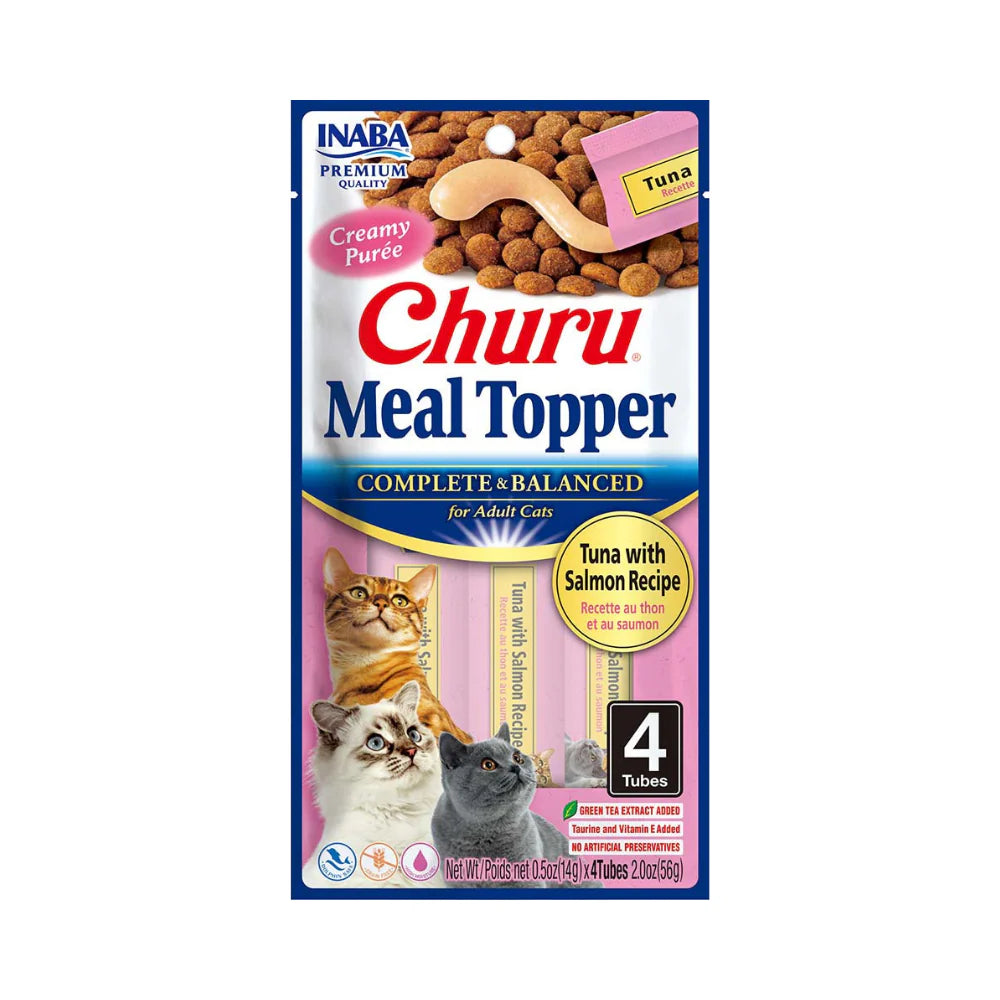 CHURU GATO MEAL TOPPER TUNA SALMON