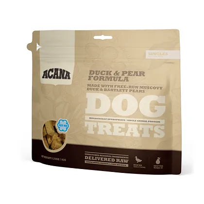 Acana Snack Dog Treats Duck & Pear