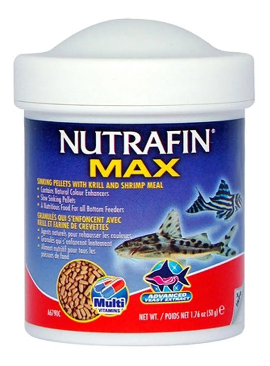ACUARIO NUTRAFIN MAX PECES FONDO KRILL /CAMARONES 50G