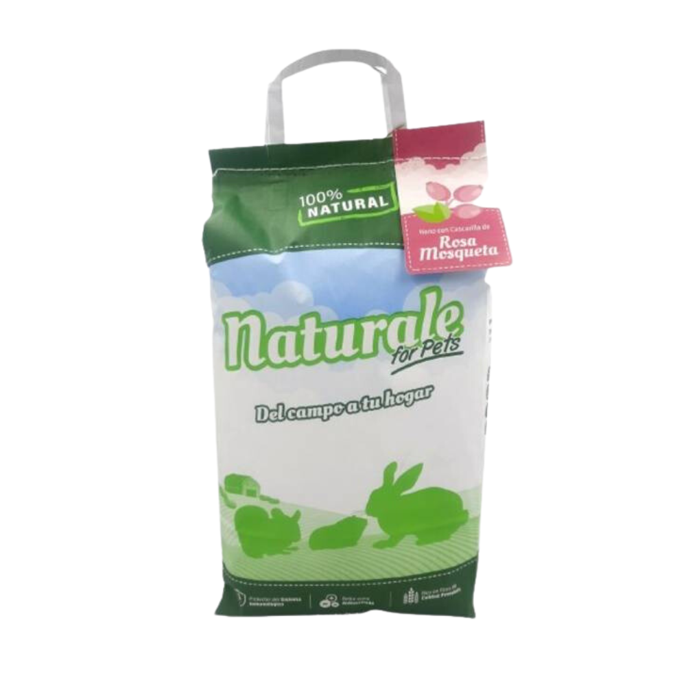 Naturale for Pets Heno de Ballica con Rosa Mosqueta 600gr