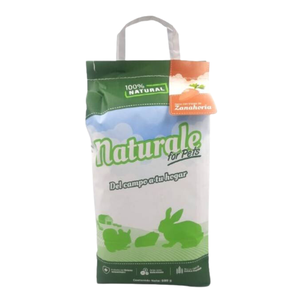 Naturale for Pets Heno de Ballica con Zanahoria 600gr