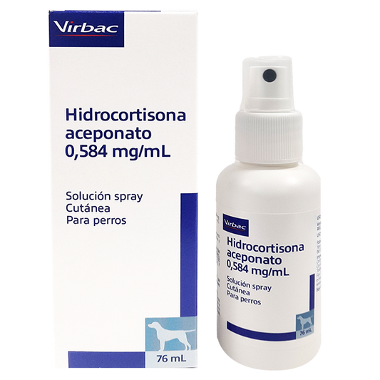 HIDROCORTISONA ACEPONATO 0,584 MG/ML