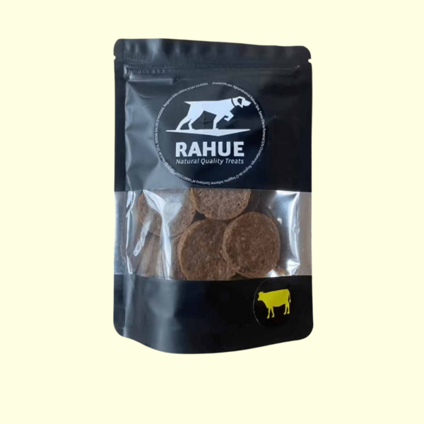 RAHUE SNACKS PERRO JERKY VACUNO 80G