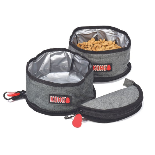 KONG FOLD-UP TRAVEL BOWL SET