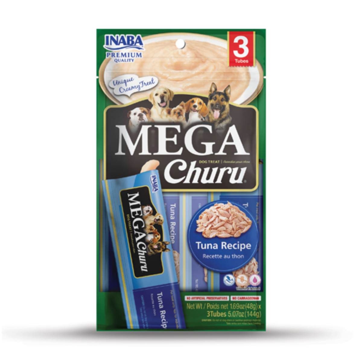 MEGACHURU DOG TUNA 48 GR 3 TUBES