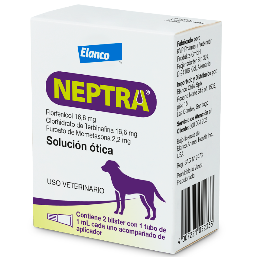 Neptra® Solución Otica