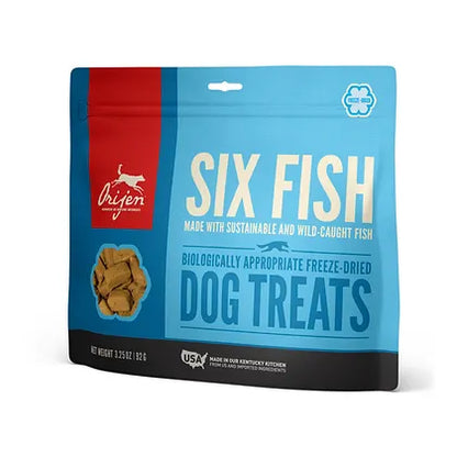 SNACK ORIJEN DOG SIX FISCH