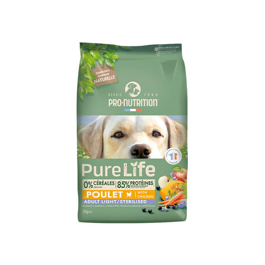 Pure Life Adult Light/Sterilised with Chicken