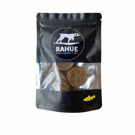 RAHUE SNACKS PERRO JERKY SALMON 80G