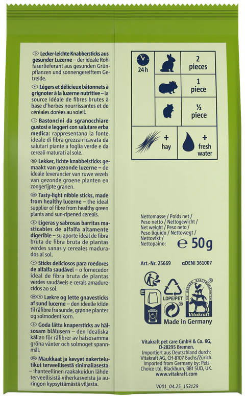 VITAKRAFT GREENLINGS 50 GRS