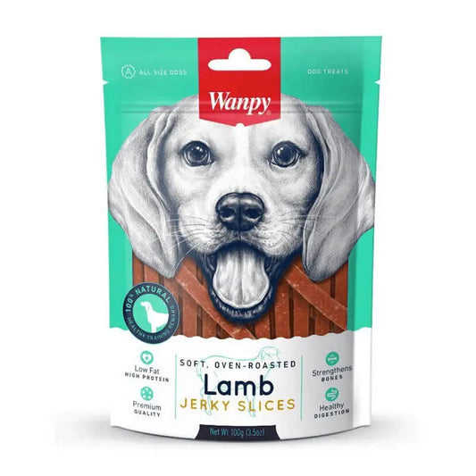 Wanpy Soft Lamb Jerky Slices para Perros