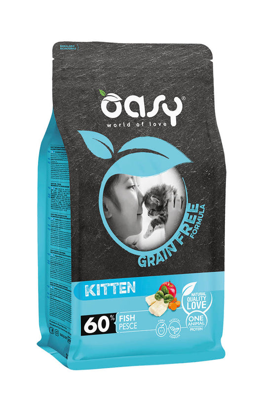 OASY FELINO GF KITTEN FISH 1.5 KG