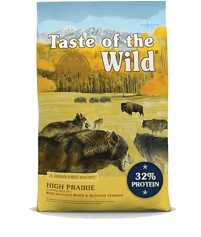 Taste of the Wild High Prairie Bisonte y Venado Asados Perro