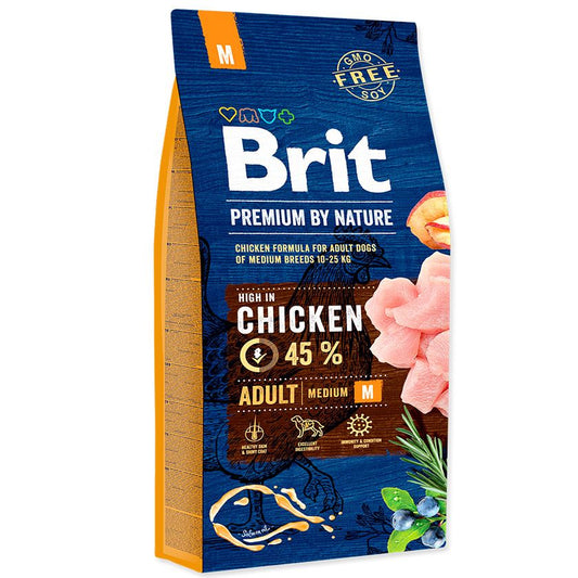 BRIT PREMIUM BY NATURE ADULT MEDIUM