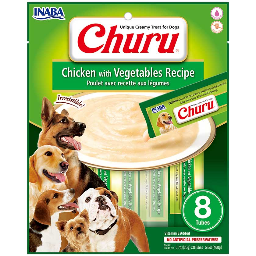 CHURU PERRO 8 TUBOS