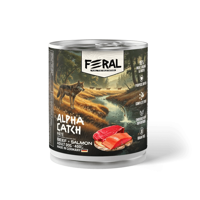 FERAL WET DOG ADULT BEEF/SALMON 400 GR