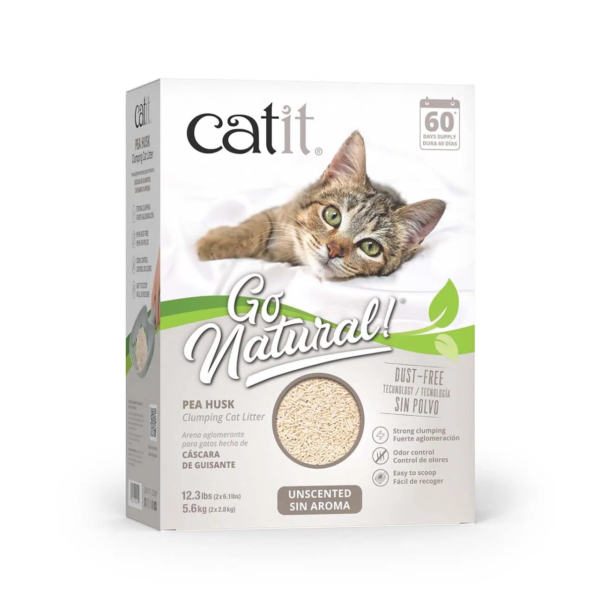 Catit Go Natural Arena Biodegradable Sin Aroma 5.6Kg