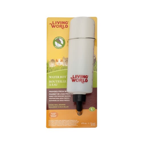BEBEDERO LIVING WORLD HERMETICO CUYES 475 ML