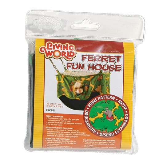 LW CASA FERRET VERDE 25CM CAMA FERRET